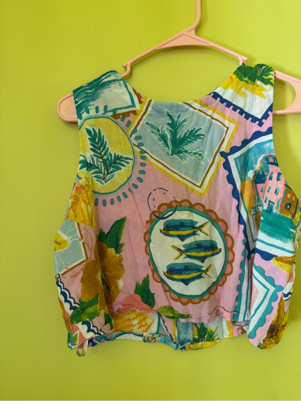 True Destinations Two piece resort wear set farm Rio like